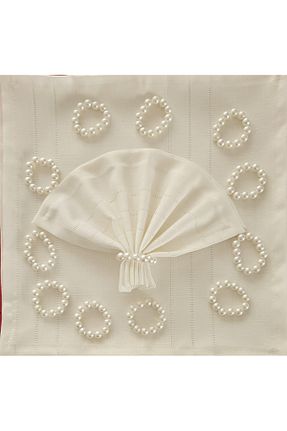 رومیزی بژ پلی استر ZESA HOME - کد 824750977