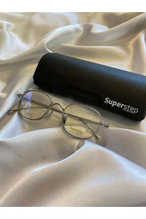 عینک محافظ نور آبی طوسی زنانه شیشه SuperStep - کد 824863888