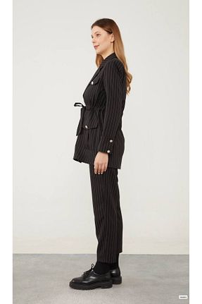 ست بالاتنه و پائین تنه مشکی زنانه بافتنی Levidor - کد 824597603
