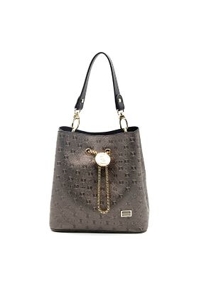 کیف پستچی طلائی زنانه چرم مصنوعی Silver Polo - کد 134559465