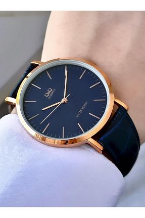ساعت مچی سرمه ای مردانه 41-45 میلی متر Q&Q - کد 824674817