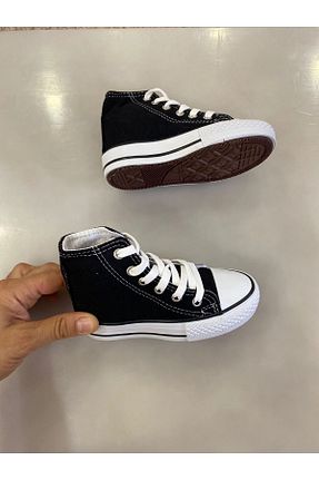 کفش اسنیکر مشکی بچه گانه بند دار STARYOU STORE - کد 824862243