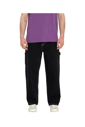 شلوار جین مشکی مردانه پاچه لوله تفنگی Volcom - کد 824755481