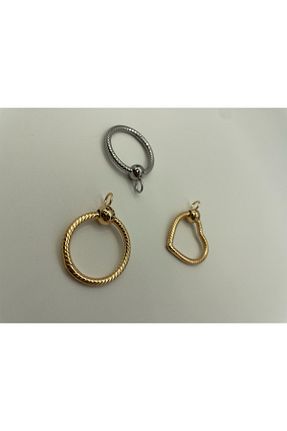گردنبند استیل ( فولاد ) طلائی زنانه GLOW CHIC - کد 824789061
