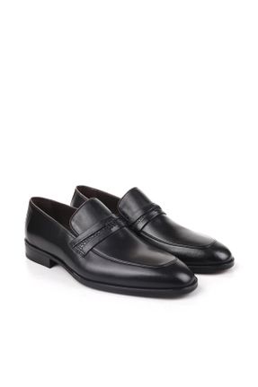 کفش کلاسیک مشکی مردانه پاشنه کوتاه ( 4 - 1 cm ) کد 824908892