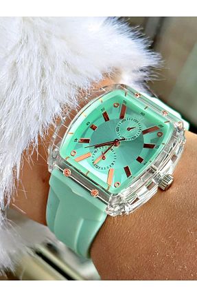 ساعت مچی سبز زنانه 39 میلی متر Weluxa - کد 825024485