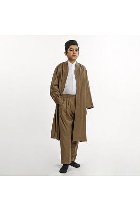 لباس کار قهوه ای sehzadegiyim - کد 825046179