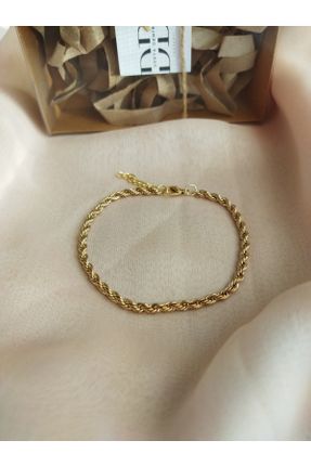 خلخال جواهری طلائی زنانه روکش طلا کد 825114767