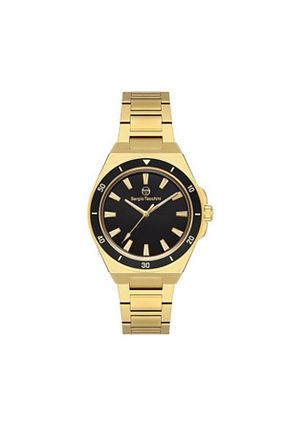 ساعت مچی طلائی زنانه 36 میلی متر Sergio Tacchini - کد 824871666