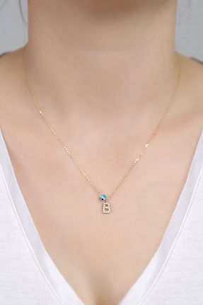 گردنبند نقره رنگی زنانه 925 عیار SARIASLAN - کد 825005396