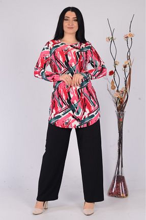 ست بالاتنه و پائین تنه مشکی زنانه بافتنی GülenAy - کد 825082999
