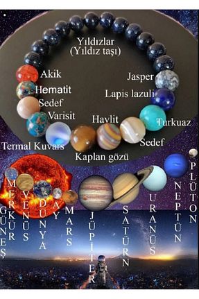 دستبند جواهر رنگی زنانه سنگ طبیعی eHediyecim - کد 825083504