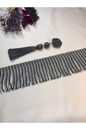 اکسسوری پرده طوسی Saççax Exclusive - کد 114853216