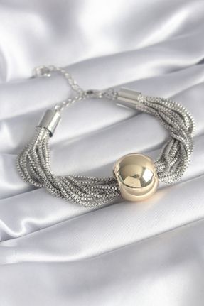 دستبند جواهر زنانه فولاد ( استیل ) کد 824924998