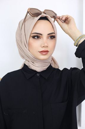 شال طوسی زنانه پنبه (نخی) کد 824924825