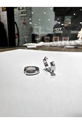 گوشواره استیل (فولاد) مردانه استیل (فولاد) TattooLiva - کد 825042796