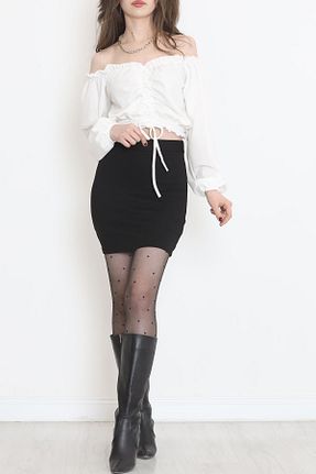 دامن بژ زنانه جین Genel Markalar - کد 825079791