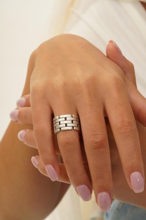 انگشتر جواهر طوسی زنانه کد 169415080