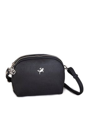کیف پستچی مشکی زنانه چرم مصنوعی Nas Bag - کد 825483382