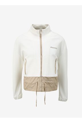 سوئیشرت سفید زنانه چاپی Discovery Expedition - کد 825250725