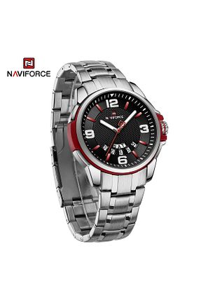 ساعت مچی قرمز مردانه 41-45 میلی متر Naviforce - کد 825269578