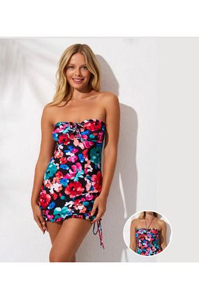 مایو صورتی زنانه پلی استر Pierre Cardin - کد 823902651