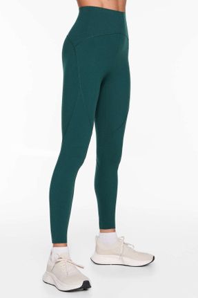 ساق شلواری سبز زنانه بافتنی پلی آمید فاق بلند کد 814381738