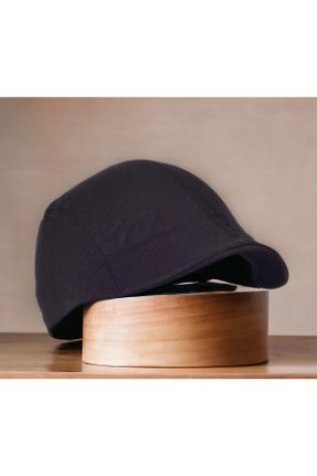 کلاه مشکی زنانه پنبه (نخی) کد 825199062