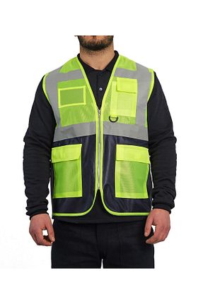 لباس ایمنی کار زرد KKDAVM - کد 345573540