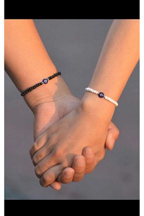 دستبند جواهر سفید زنانه منجق TİAMOND ACCESSORY - کد 825405359