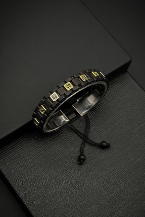 دستبند جواهر طوسی مردانه زیرکن FRNCH - کد 825483445