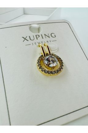 گردنبند جواهر طلائی زنانه روکش طلا کد 824370578