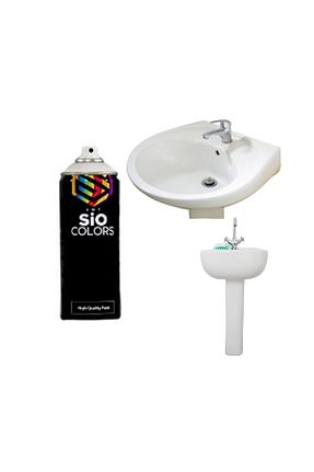 رنگ اسپری سفید sıocolors - کد 825570635