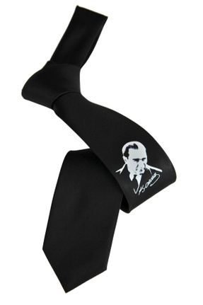 کراوات مشکی مردانه ساتن Standart کد 34851763