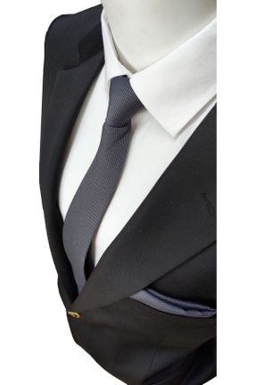 کراوات طوسی زنانه Standart میکروفیبر کد 34245873