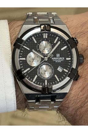 ساعت مچی متالیک مردانه 40 میلی متر Naviforce - کد 825678585