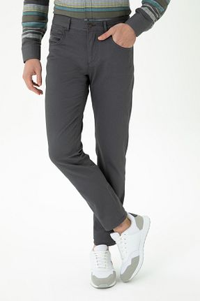 شلوار طوسی مردانه پنبه ای U.S. Polo Assn. - کد 825678243