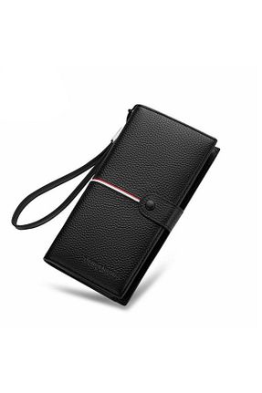 کیف پول مشکی مردانه ابعاد بزرگ Laorentou - کد 107221544