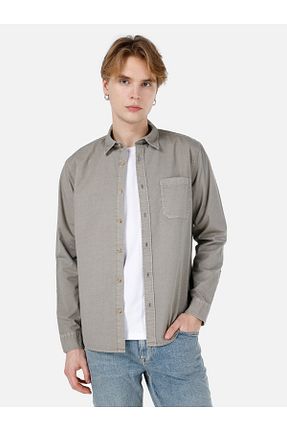 پیراهن خاکی مردانه اسلیم فیت Colin’s - کد 825531727