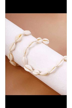 گردنبند جواهر سفید زنانه پوسته TİAMOND ACCESSORY - کد 825585930