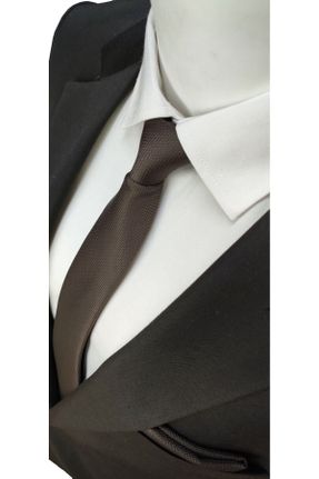 کراوات قهوه ای مردانه Standart میکروفیبر کد 42746694