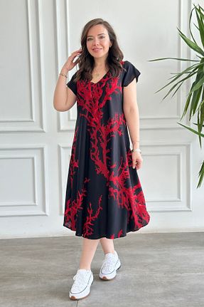 لباس مشکی زنانه بافتنی Yağmur Butik - کد 825684392