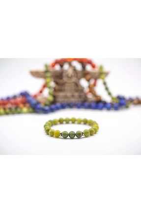 دستبند جواهر سبز زنانه سنگ طبیعی Padore Accessory - کد 825773026