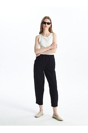شلوار سبز زنانه پنبه ای LC Waikiki - کد 825879685
