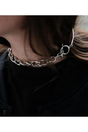گردنبند جواهر زنانه برنز کد 826025264