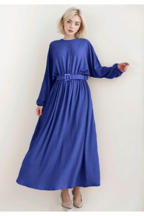 لباس آبی زنانه بافتنی کد 826049892