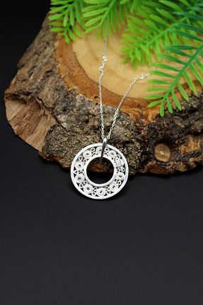 گردنبند نقره زنانه 925 عیار Midyat Nurtaş Gümüş - کد 825930703