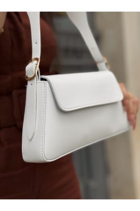 کیف دستی سفید زنانه سایز کوچک کد 826043992