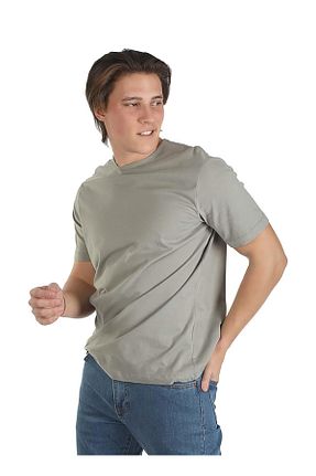تیشرت خاکی مردانه رگولار Lee Cooper - کد 826090044