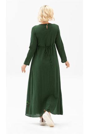 لباس سبز زنانه رگولار بافتنی کد 92947589